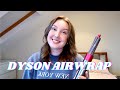 DYSON AIRWRAP // Review and tutorial for straight and fine hair