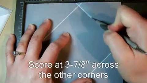 Make Your Own Envelope Tutorial with Stampin