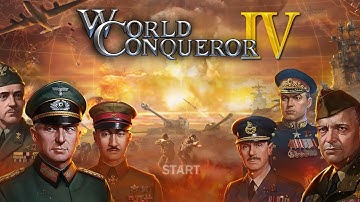WORLD CONQUEROR 4 | WORLD WAR II EUROPE | SCENARIO- AXIS - 3 | BEST 3 star strategy