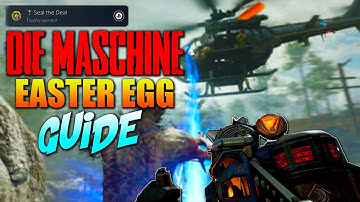 Die Maschine Full Easter Egg Guide (Cold War Zombies Tutorial)