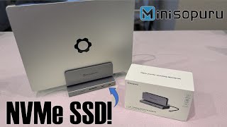 minisopuru macbook docking station with nvme ssd - review & test