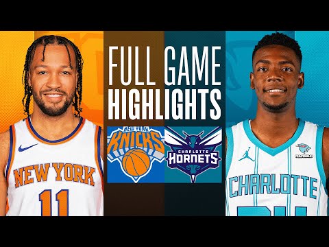 Game Recap: Knicks 122, Hornets 108
