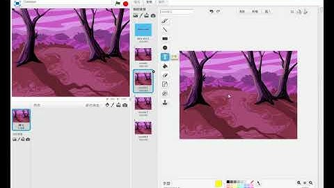 [Scratch教學]簡單易學的Scratch程式設計17_射擊遊戲_打擊怪物01_背景