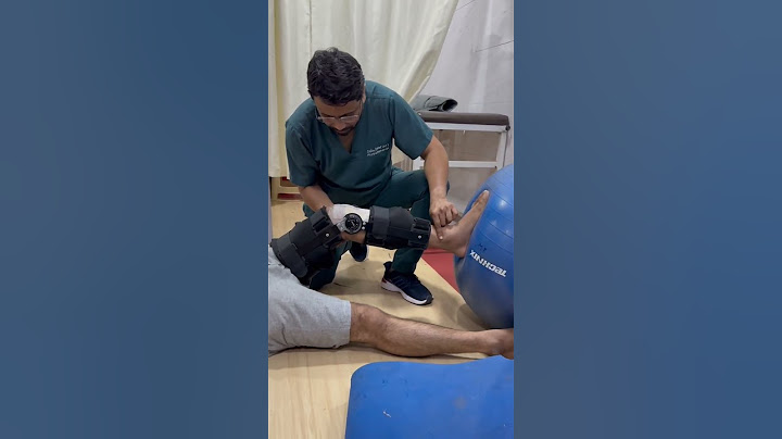 Acl surgery exercise /close chain / knee brace/post 3 weeks #physiotherapy #india #aclrehab #shorts