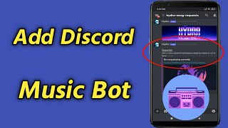 How to Add Music Bot to Discord Server on Mobile | Add Discord Music Bot