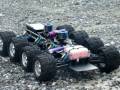 custom made RC Nitro 8x8 Amphibian truck with twin lrp  28