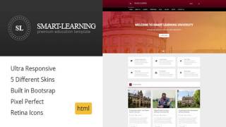 Smart Learning - Premium Education HTML Template | Themeforest Website Templates and Themes