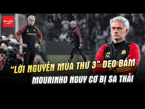 'LỜI NGUYỀN MÙA THỨ 3' ĐEO BÁM, MOURINHO PHẢN PHÁO CỰC GẮT TRƯỚC NGUY CƠ BỊ SA THẢI