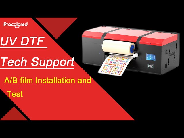 Cheap Desktop Uv Dtf Impresora A3 Crystal A B Film Transfer