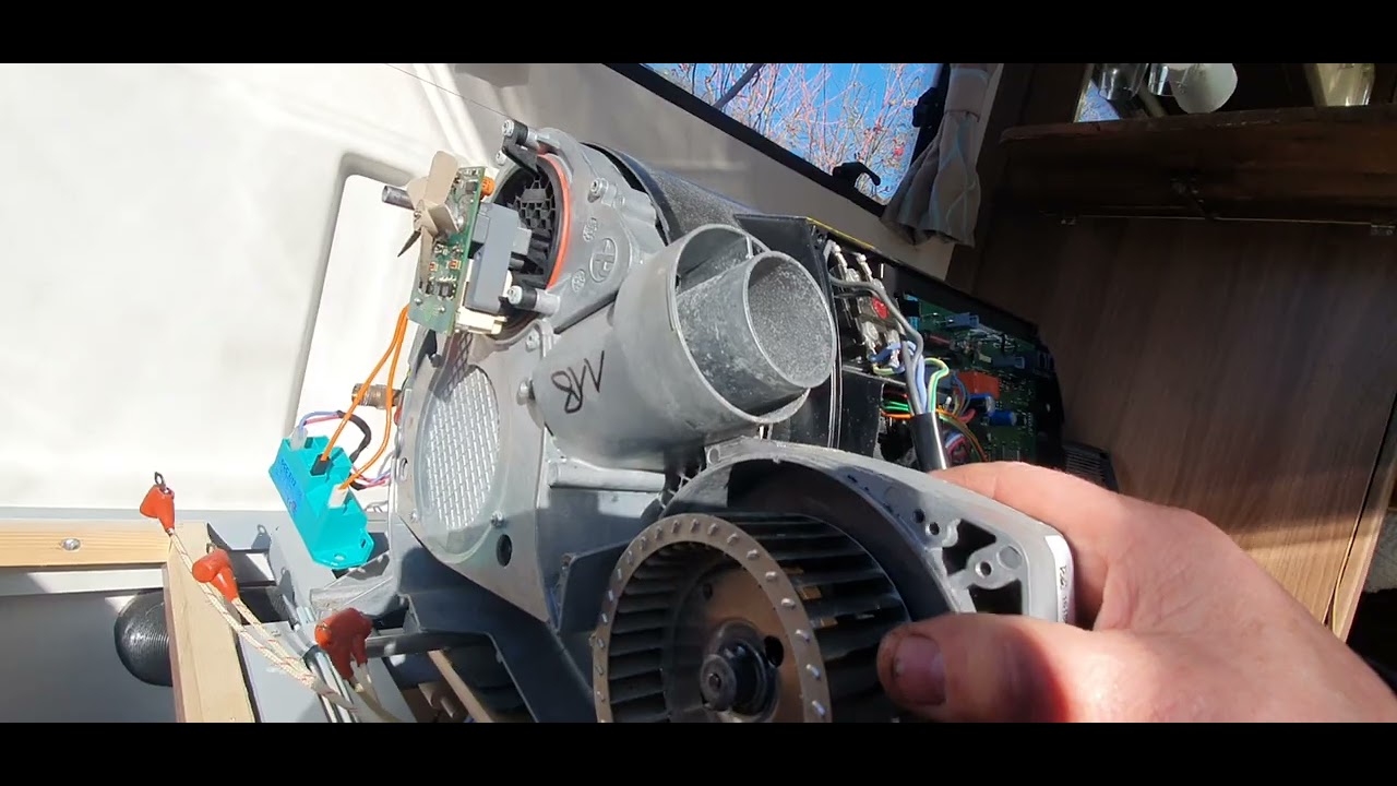 Truma Combi 2E 4E 6E boiler element testing and removing - YouTube
