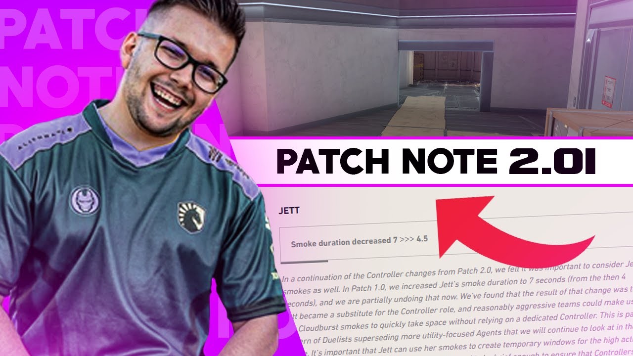 VALORANT PATCH 2.01 - MISES À JOUR DE SPLIT ET NERF DE JETT !