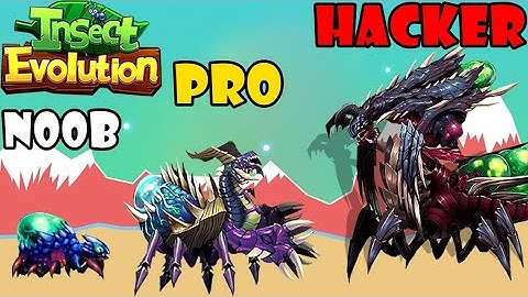 NOOB vs PRO vs HACKER - Insect Evolution Part 545 | Satisfying Games (Android,iOS)