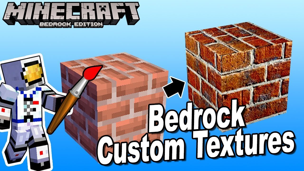 Try the new Bedrock Textures