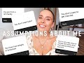 ASSUMPTIONS ABOUT ME | THE TRUTH ON MY WEIGHT LOSS, MARRIAGE, FRIENDSHIPS, & £££ | Suzie Bonaldi