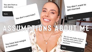 ASSUMPTIONS ABOUT ME | THE TRUTH ON MY WEIGHT LOSS, MARRIAGE, FRIENDSHIPS, & £££ | Suzie Bonaldi