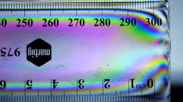 Photoelasticity experiment