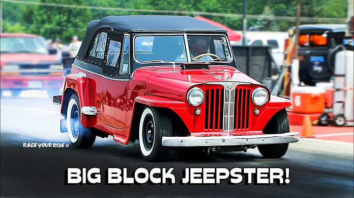 BIG BLOCK CHEVY RETRO JEEPSTER!  VINTAGE '48 WILLY...