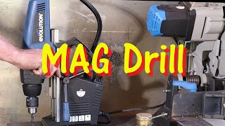 Mag Drill review - Evolution tools EVOMAG42 magnetic drill