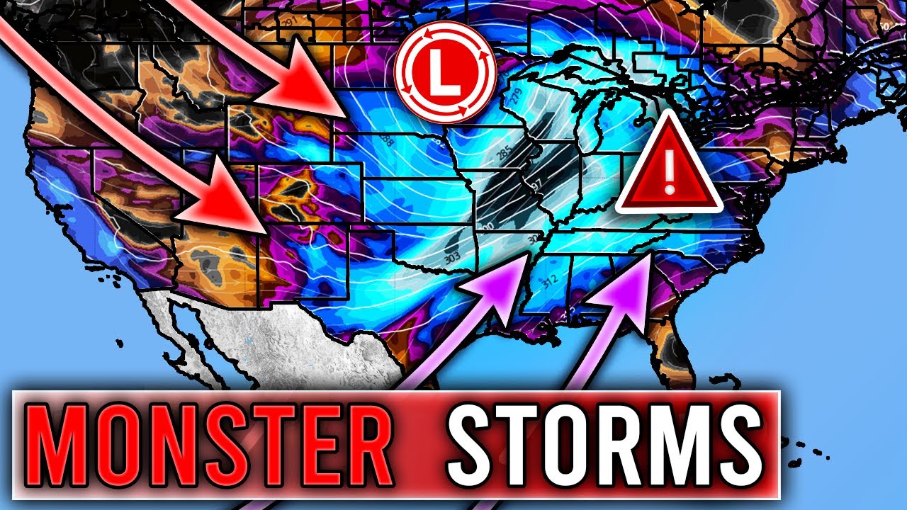 Upcoming HUGE Surge in storms to bring Flooding... - YouTube