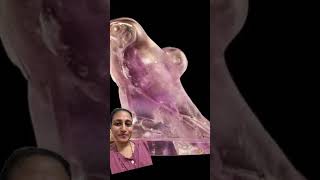 Ancient art in purple