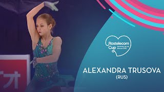 Aleksandra Trusova (RUS) | Ladies Short Program | Rostelecom Cup 2020 | #GPFigure