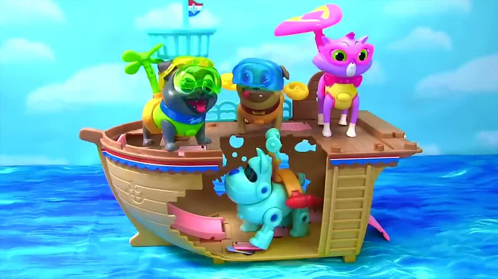 Puppy Dog Pals Move into a New House and Find LOL Surprise Treasure