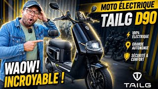 🚨 Moto Électrique TAILG D90 : واش هادي أفضل دراجة كهربائية فـ 2025؟ 😱⚡