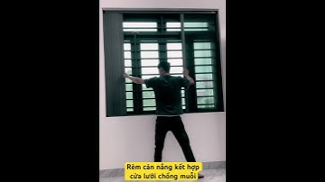 Rèm cản nắng kết hợp cửa lưới chống muỗi tại hải dương#haiduong #cualuoichongmuoi #remcuadep #tiktok
