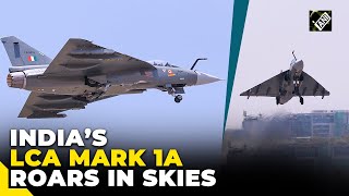 Watch: First flight of the made in India LCA Mark 1A fighter aircraft