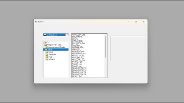 How To Use The DriveListBox DirListBox FlieListBox With PictureBox and Label in VB 6.0