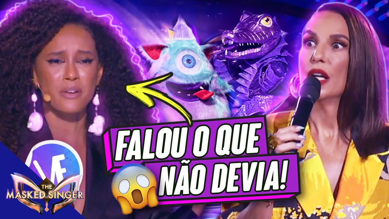 THE MASKED SINGER: TAIS ARAUJO GERA CLIMÃO COM PARTICIPANTES! | Virou Festa