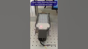 Fiber Laser Marking Machine For Street LED Light