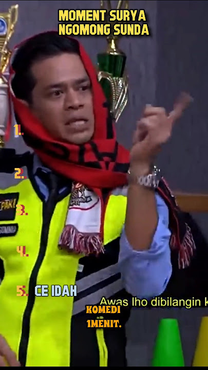 Momen Kocak Surya Ngomong Sunda Momen Kocak Surya Ngomong Sunda