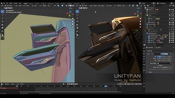 concept car quick modeling - vehicle 003 - 08 - 4x timelapse