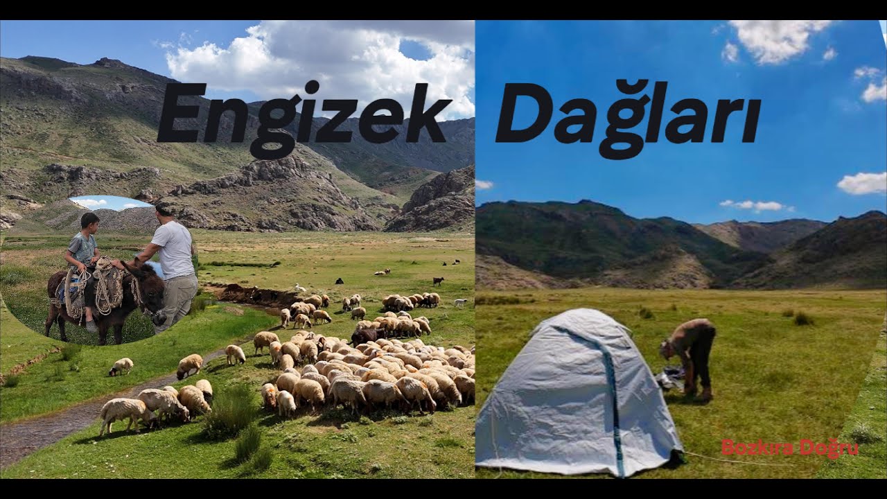 2300 Rakımlı Engizek Dağlarında Kamp/ Arabamızla İnanılmaz Yerlerden Çıktık.