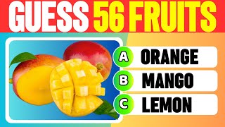Guess The Fruit In 3 Seconds 🍇🍉🍓 | 56 Different Types Of Fruit