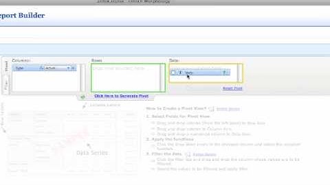 Zoho Creator - Running Reports