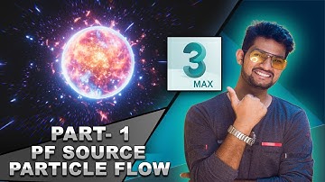 3ds max particle system tutorial part-1 of 6 (HINDI) || Tutomator || Praveer Das ||