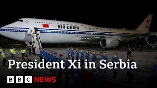 Chinas President Xi Jinping Gets Red Carpet Welcome On Visit To Serbia Bbc News