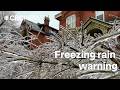 How Ottawa's freezing rain warning might play out according to Environment Canada