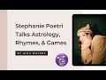 Stephanie Poetri Interview: Zodiac Signs, Rhymes, and Games!