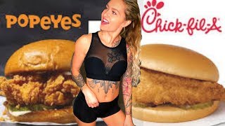 VAN LIFE | WHY I LIVE IN A VAN | CHICK FIL A VS POPEYES MUKBANG *fail*