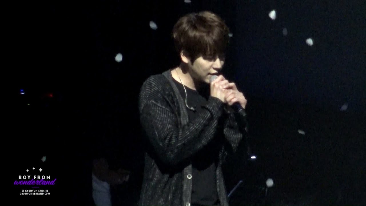 150823 K.R.Y ASIA tour in seoul 규현 - 야생화 (KYUHYUN)