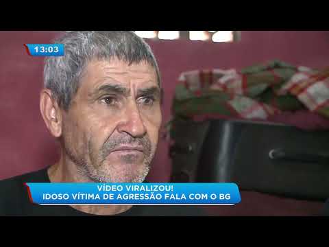 Vídeo: Homem Idoso Espancado Por Mulher Recebe Doação