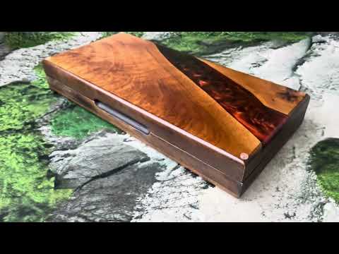 Рубінове дерево — нарди з унікальним відтінком смоли, видео 1