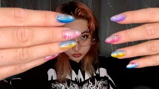 tapping asmr - whispering