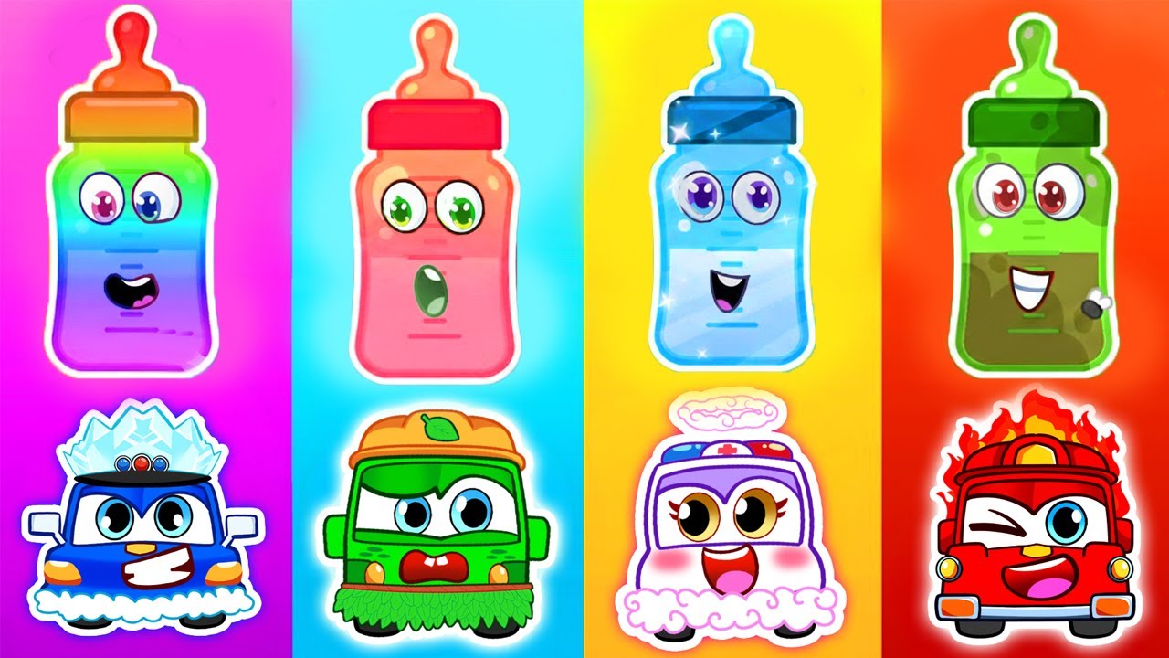 Milk Time 🍼🥛 | Belajar Merawat Bayi 👶 🌈 | Kartun Anak | Robosquad