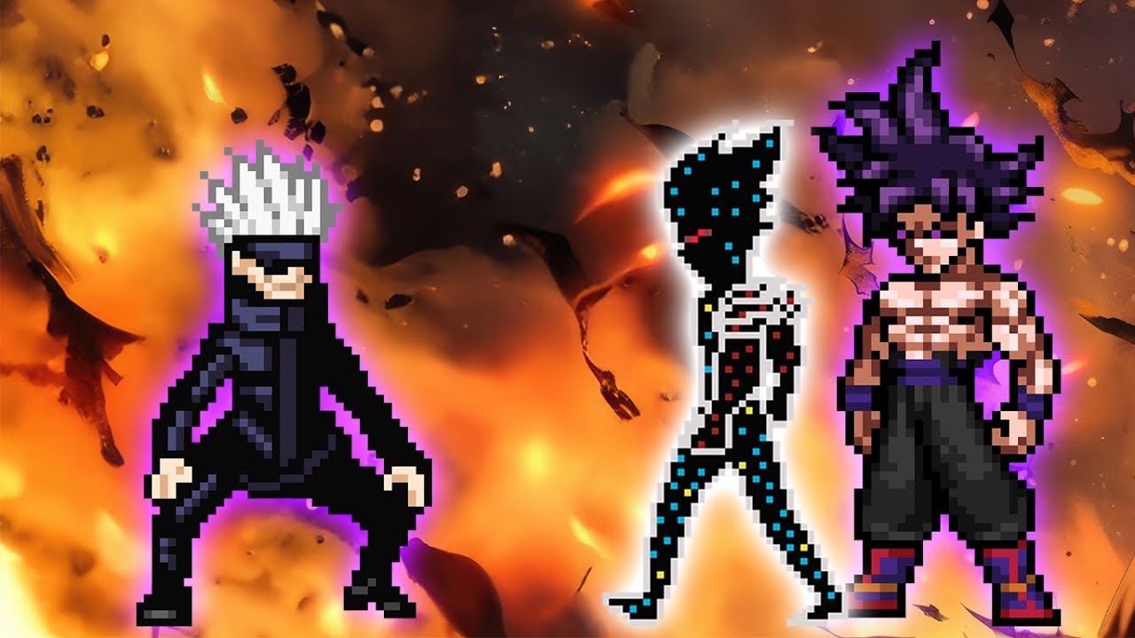 Cosmic Gojo Gojo VS Cosmic Garou and Goku 1000 Years Old Knightmare - YouTube