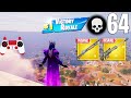 64 elimination solo vs squads gameplay wins fortnite season 2 ps4 controller