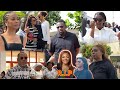 John dumelo napo sister derby jasmine adwoa safo cooketie all in tars at pokuaa poku funeral